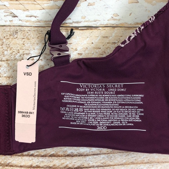 🖤SOLD🖤 Victoria’s Secret Lined Demi bra set - Picture 5 of 8